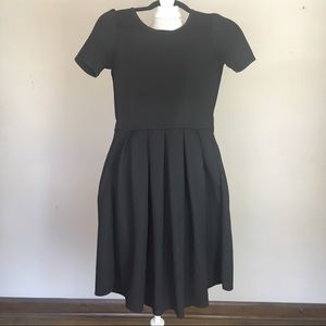 Lularoe Black Amelia Dress - XXS